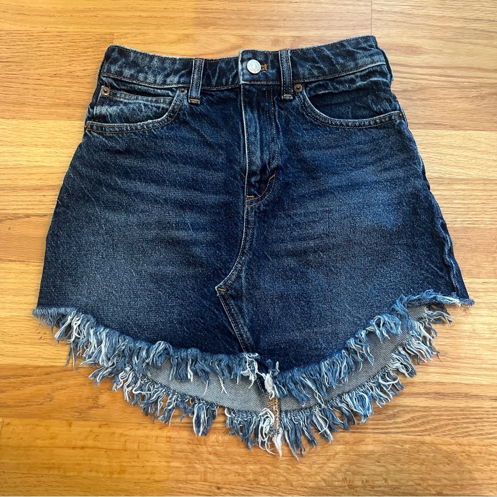 We the Free Jean skirt size 24